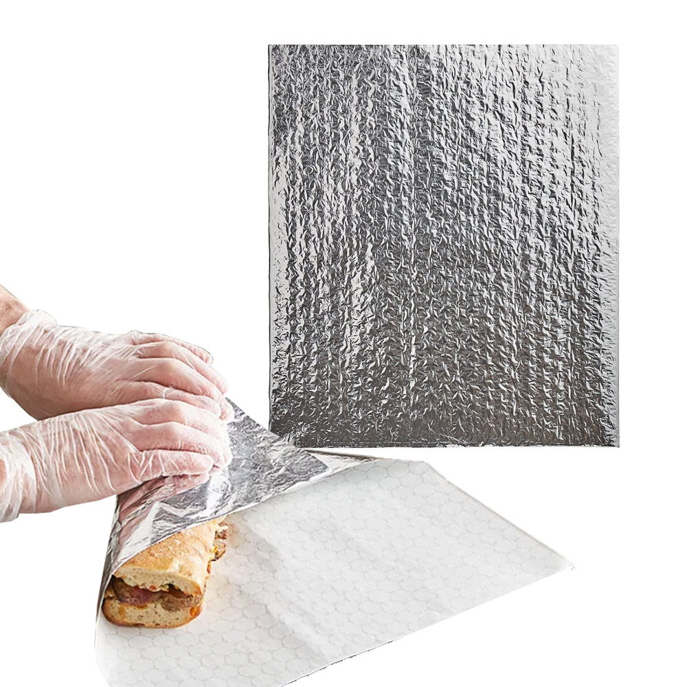 PPIW1416 Foil 14"x16" Insulated Food Wrap 2/500 cs - PPIW1416 14X16 FOIL INSUL WRAP