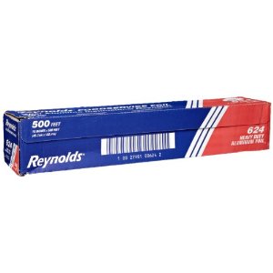 624 Reynolds Aluminum 18"x500' Heavy Duty Foil Roll 1 ea. - 624 18X500 HVY DUTY ROLL FOIL