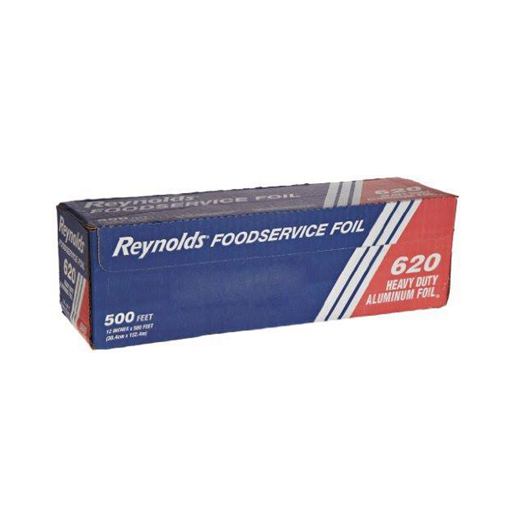 620 Reynolds Aluminum 12"x500' Heavy Duty Foil Roll 1 ea. - 620 12"X 500 HEAVY DUTY FOIL