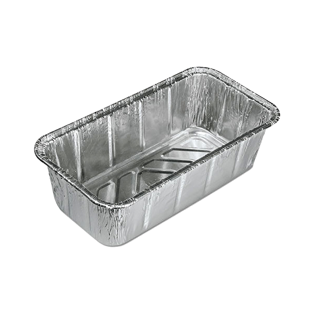 5137-35 Aluminum 1.5 lb. Loaf Pan Bulk 500/cs - 5137-35  1.5# LOAF ALUM PAN