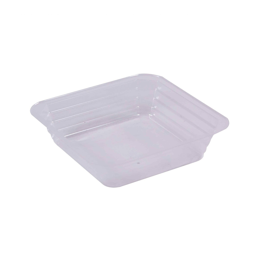 7350-SP Clear 3.5"x3.5"x1" 3 oz. OPS Insert 10/250 cs - 7350-SP 3.5x3.5x1 INSERT