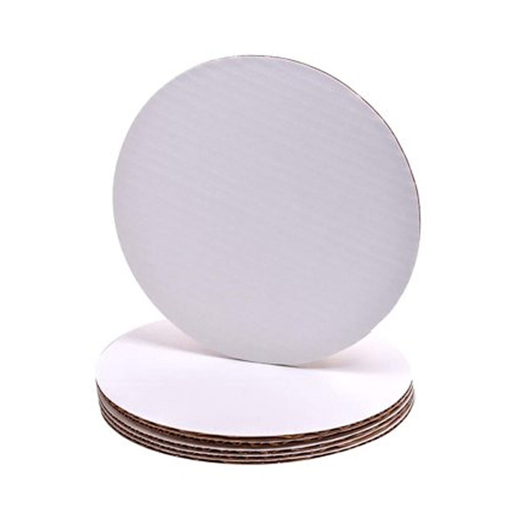 76094 16" White Top Corrugated Cake Circle 125/cs