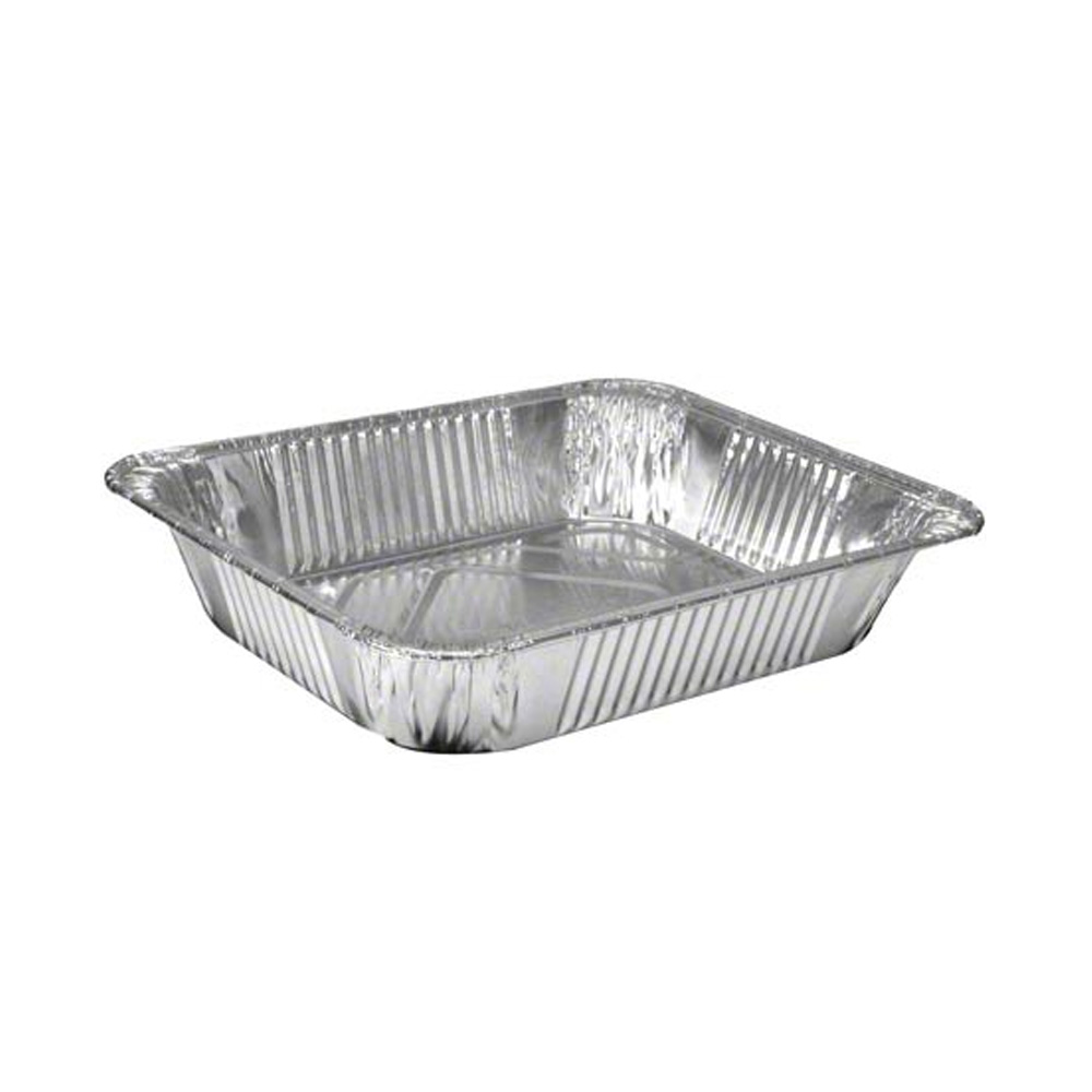 321 Aluminum Half Size Deep Extra Heavy Steam     Table Pan w/ Full Curl 100/cs