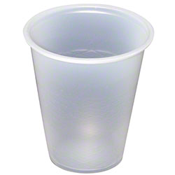 RK3/9500018 RK Translucent 3 oz. Plastic Cold Cup 25/100 cs - RK3/9500018 3z TRANSLUCENT CUP