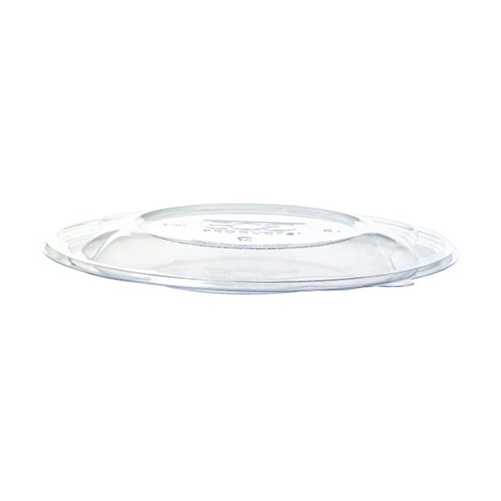 EP-SBS64LID Grab & Go Clear 48/64 oz. Compostable Lids for Bowl 6/50 cs