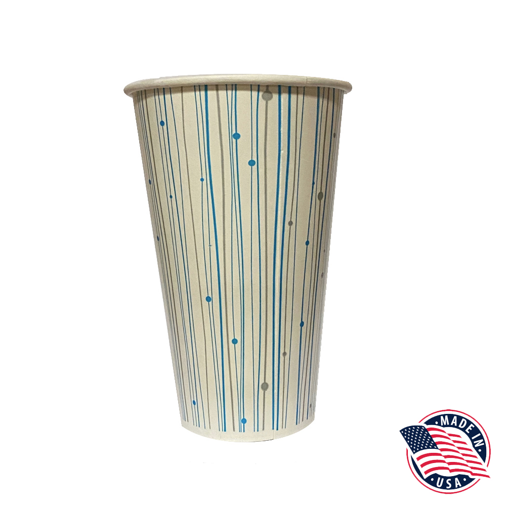 YPCC16 Printed 16 oz. Paper Cold Cup 20/50 cs - YPCC16 16z STKPRT PAP COLD CUP