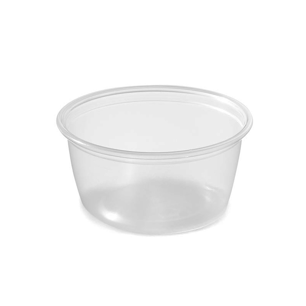 ASB200 Clear 2 oz. Polypropylene Souffle Cup 10/250 cs - ASB200 2z CLEAR PP SOUFLEE CUP