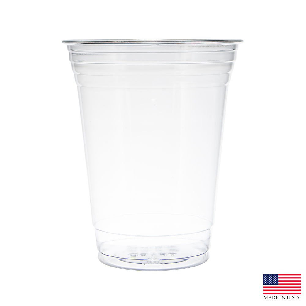 TP16D Ultra Clear 16 oz. PET Cup 20/50 cs - TP16D 16z CLEAR PET COLD CUP