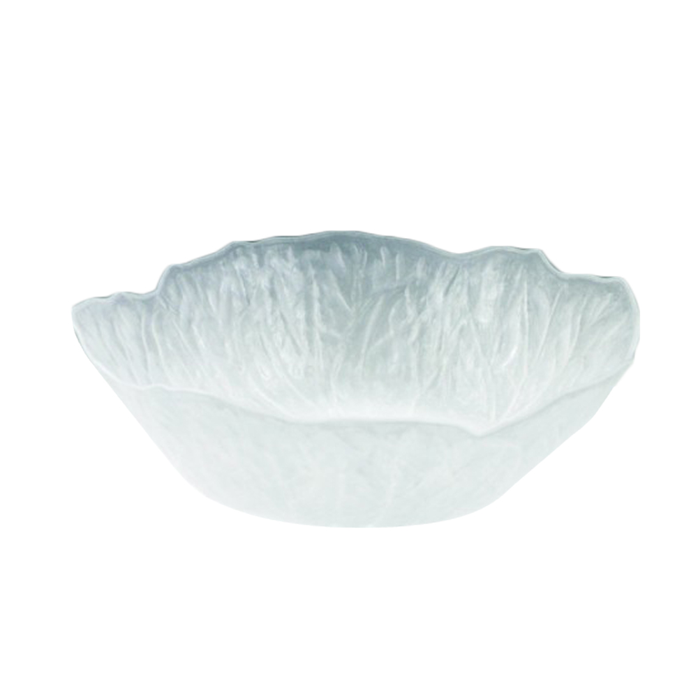 MPI03026 Crystalware Clear 2 Qt. Plastic Cabbage Bowl 24/cs