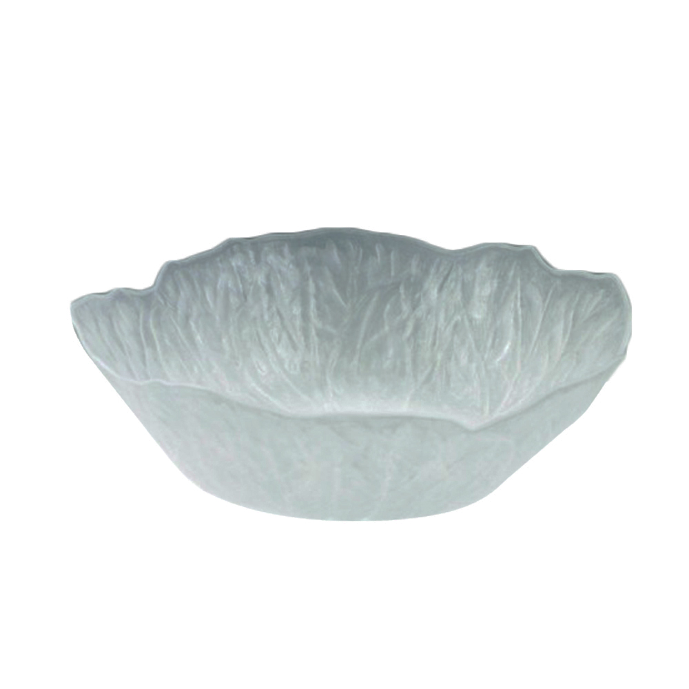 MPI03026 Crystalware Clear 2 Qt. Plastic Cabbage Bowl 24/cs