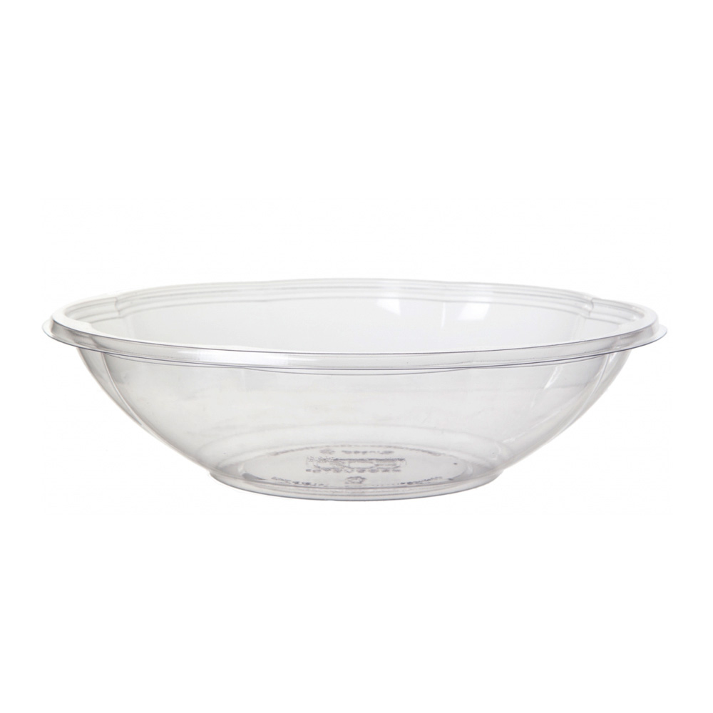 EP-SBS48BASE Clear 48 oz. Compostable Bowl 6/50 cs