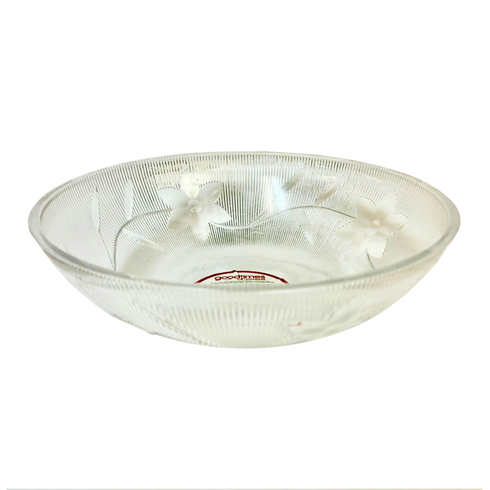 GT012 Clear 81 oz. Crystalware Design Bowl 12/cs