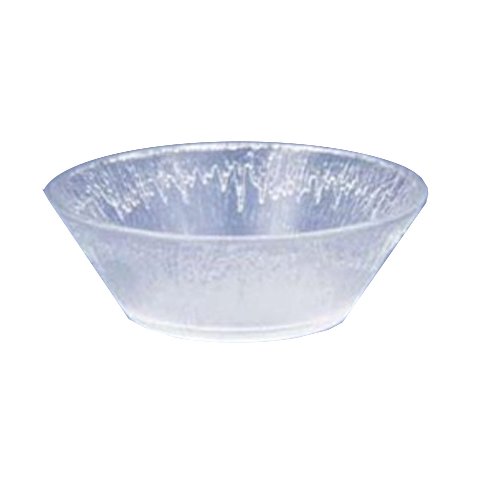 MPI4450 Crystalware Clear 12 oz.   Plastic Icelandic Bowl 24/cs - MPI4450 CLR 12z ICELANDIC BOWL