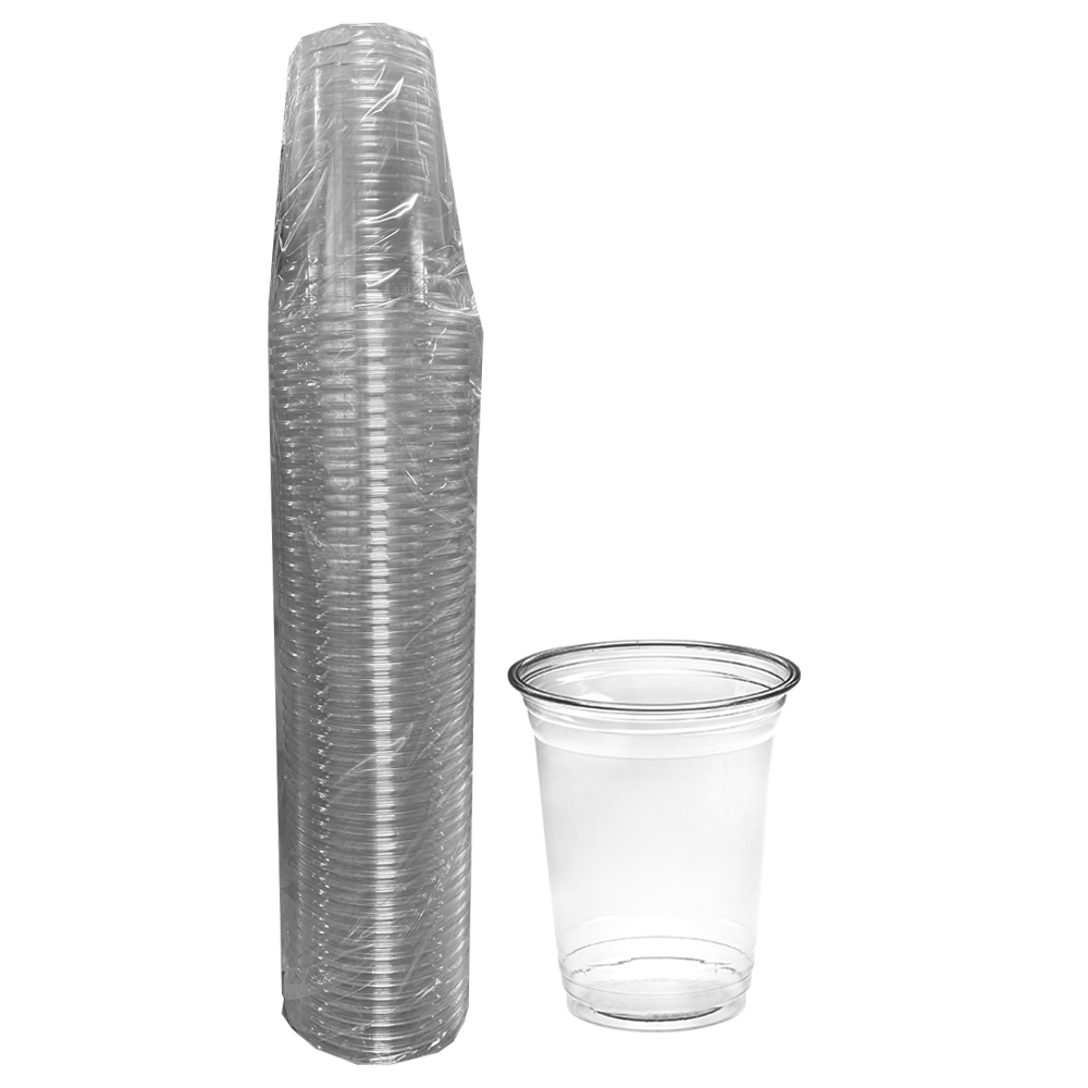 APC16 Clear 16 oz. PET Cold Cup 20/50 cs - APC16 16z CLEAR PET DRINK CUP