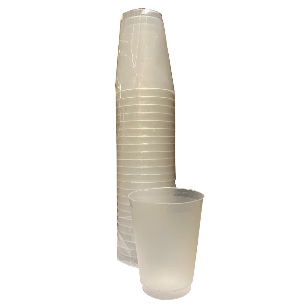 PF16 Frost Flex Translucent 16 oz. Tall Tumblers  20/25 cs - PF16 16z FROST FLEX TALL CCUP