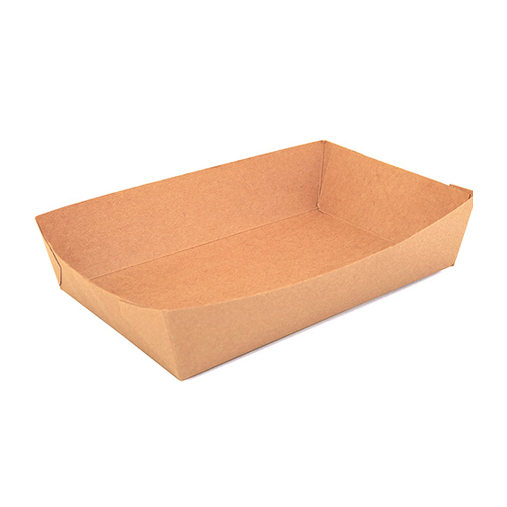 598 Southern Champion Kraft 8"x5"x2" Carry Lunch  Tray 500/cs