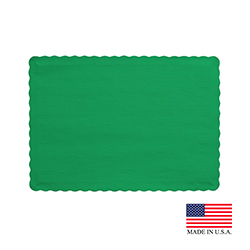 PM147 Green 10"x14"  Placemat 1000/cs