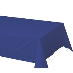 220622 Cellutex Navy Blue 54"x108" 2 Ply Poly Tissue Table Cover 25/cs