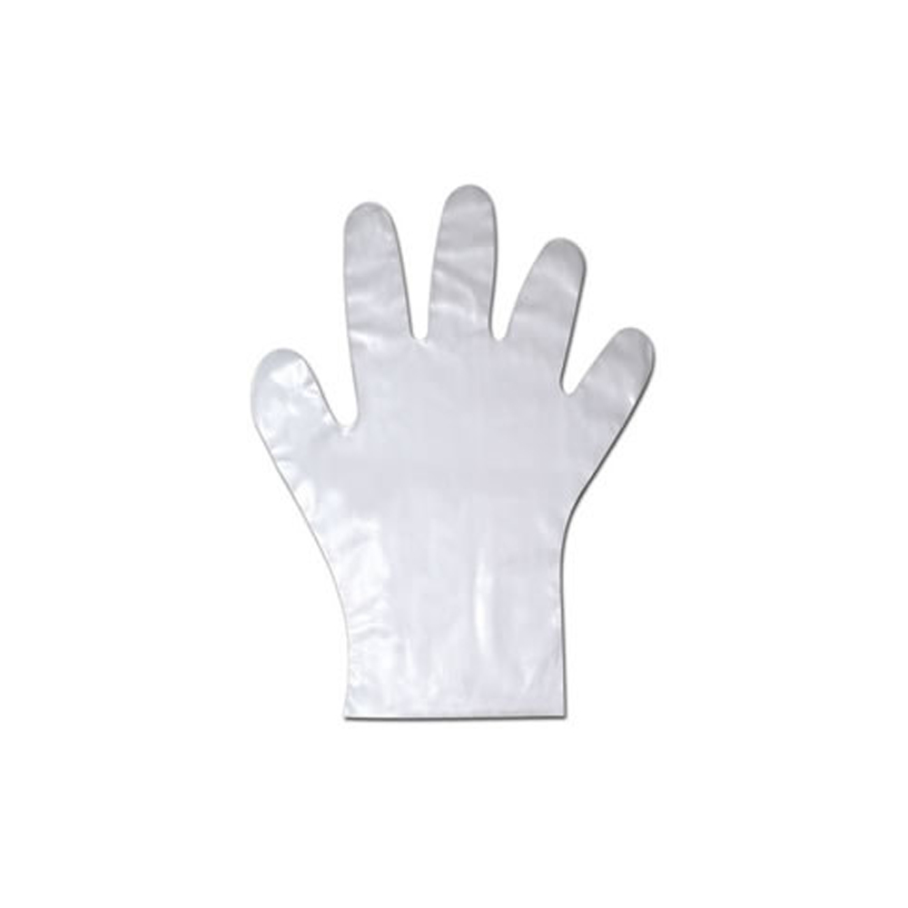 01845 Clear Small Cast Poly Gloves 10/200 cs
