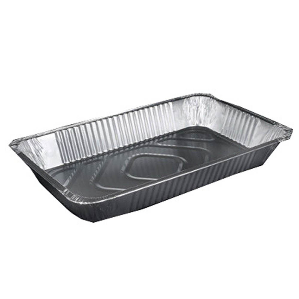 B6050/FST-D Aluminum Full Size Oblong Deep Steam  Table Pan 40/cs - B6050/Y6050XHCH FULL DP STMTBL