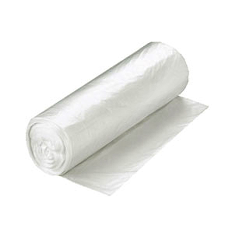 MQ242406N Can Liner 23"X24" 7-10 Gal. 6 Mic Natural Plastic Hi-Density On A Roll 10/100 cs