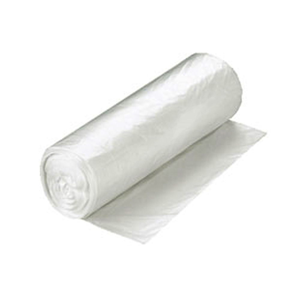 MQ243306N Can Liner 23"X32" 12-16 Gal. 6 Mic Natural Plastic Hi-Density On A Roll  20/50 cs