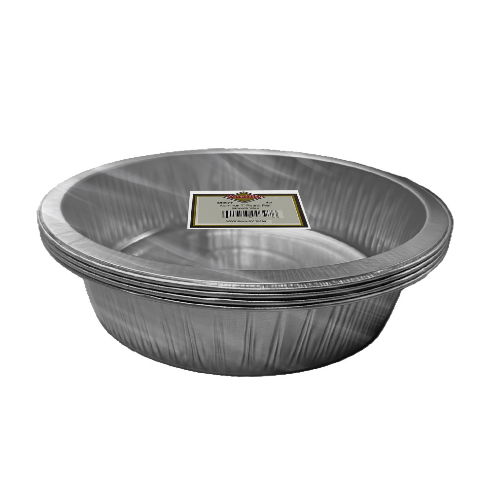 312SPL Aluminum 7" Round Smooth Wall Pan 82/4 cs