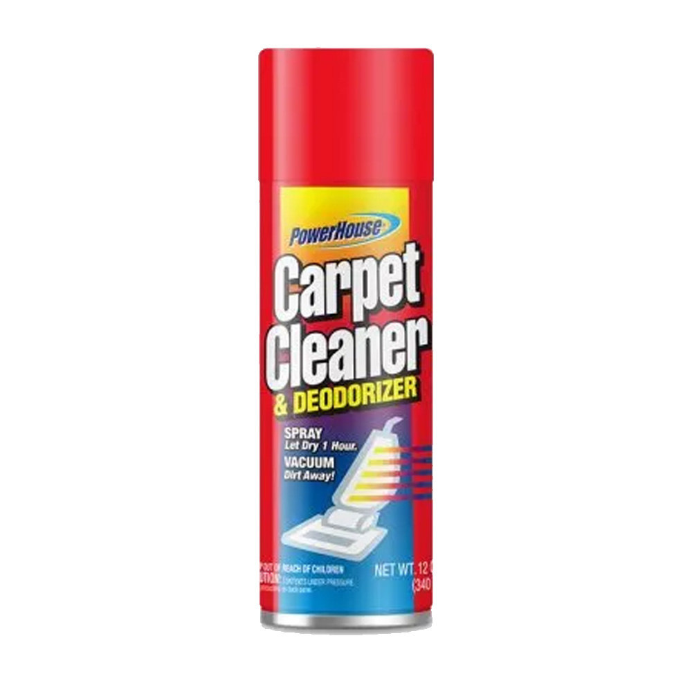 91094-12 Power House 12 oz. Carpet Cleaner & Deodorizer Spray 12/cs - 91094-12 SPRAY CARPET CLNR 12z