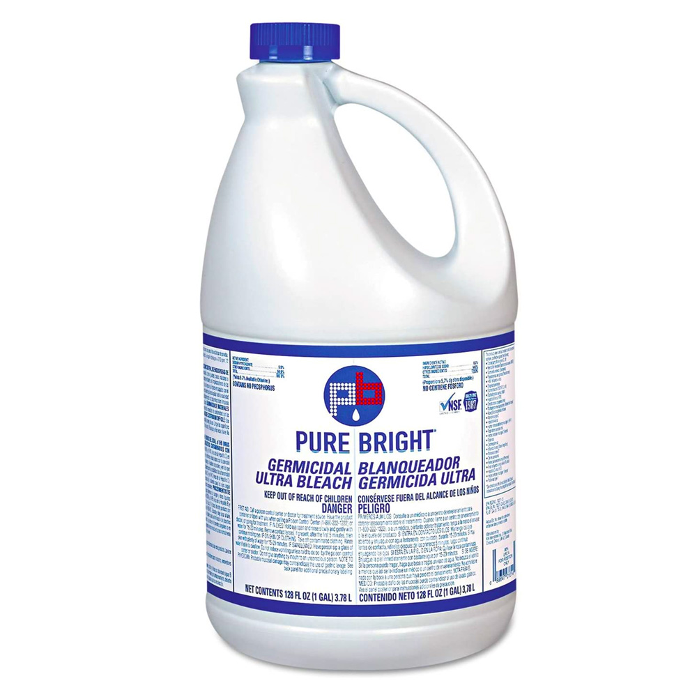 21014 Pure Bright 1 Gal.6% Germicidal Ultra Bleach 6/cs - 21014 1GL BLEACH PUREBRIGHT.6%