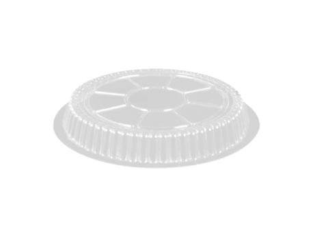 LID30 Clear 7" Round Plastic Dome Lid 500/cs - LID30 CLEAR 7" ROUND DOME LID