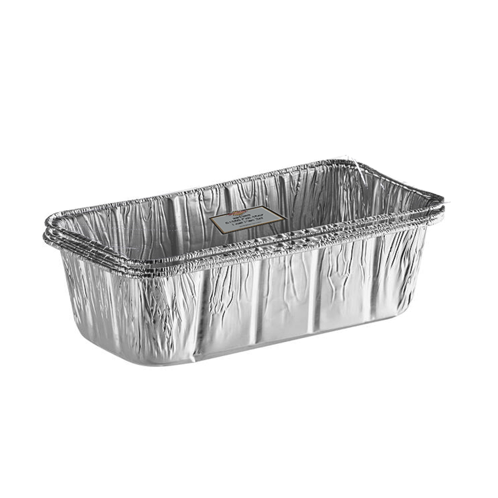 01380 Aluminum 46 oz. Loaf Pan 3 Pack 30/3 cs