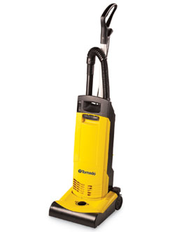 91449 Tornado Yellow 12" Single Commercial HEP    Filtered Upright Vacuum 1 ea.