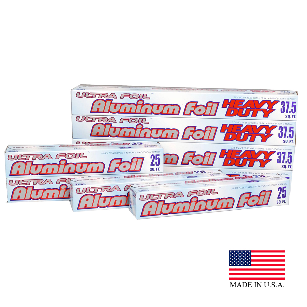18030-24 Ultra Aluminum 18"x30' Foil Roll 24/cs - 18030-24 18x30 SQ FT ALUM FOIL