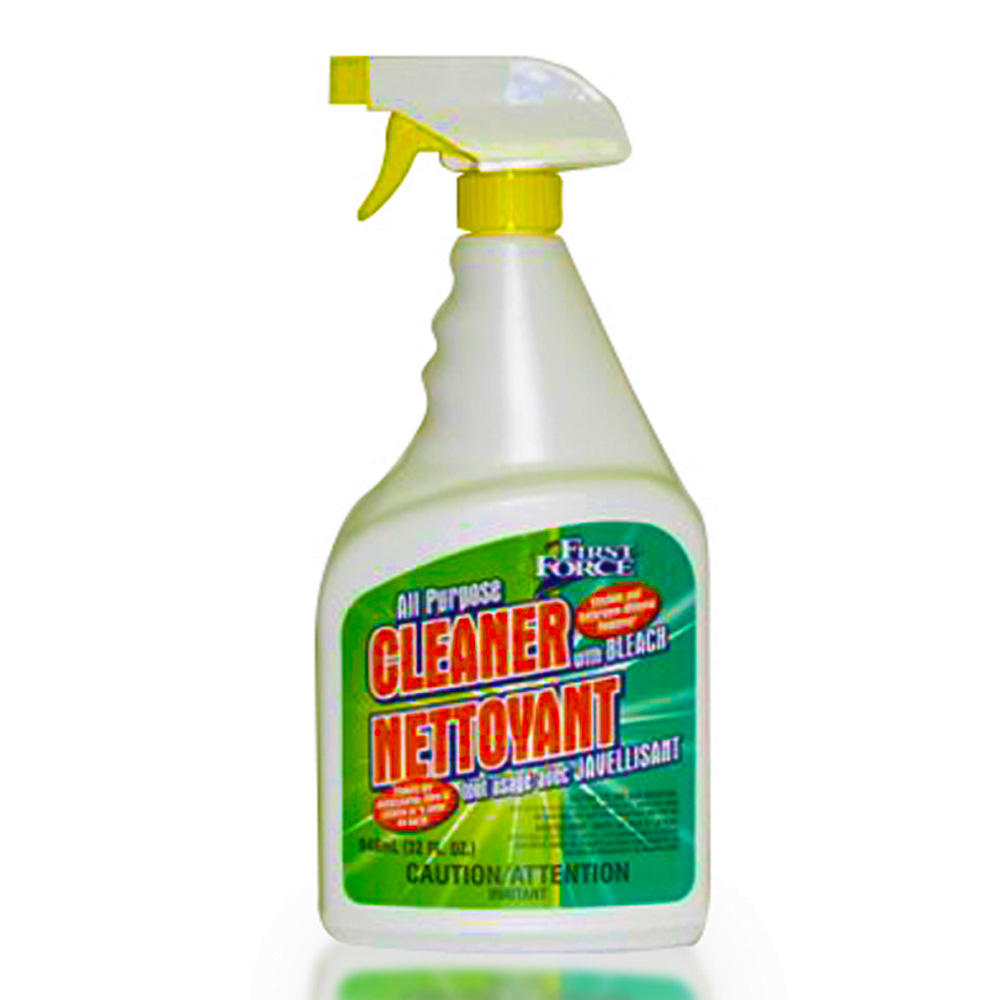 95007-1 First Force 32 oz. All Purpose Cleaner w/Bleach Trigger Spray 12/cs - 95007-1 32z APC CLEANR W/BLCH