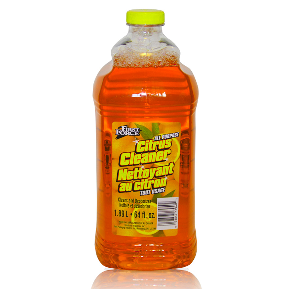 18940-2 First Force 64 oz. All Purpose Cleaner w/Citrus Scent 8/cs - 18940-2 64z CITRUS CLEANER RFL