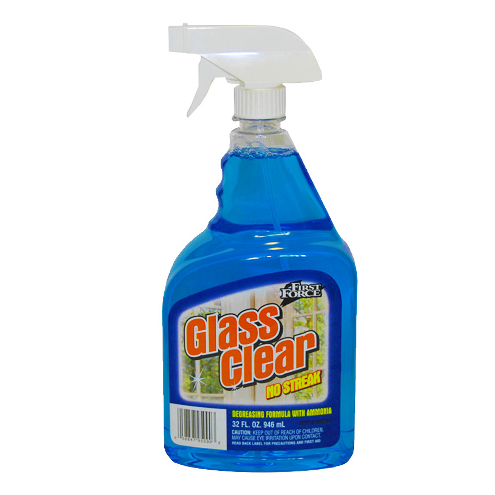 95090 First Force 32 oz. Glass Cleaner Trigger Spray 12/cs - 95090  32z GLASS CLNR TRIGG