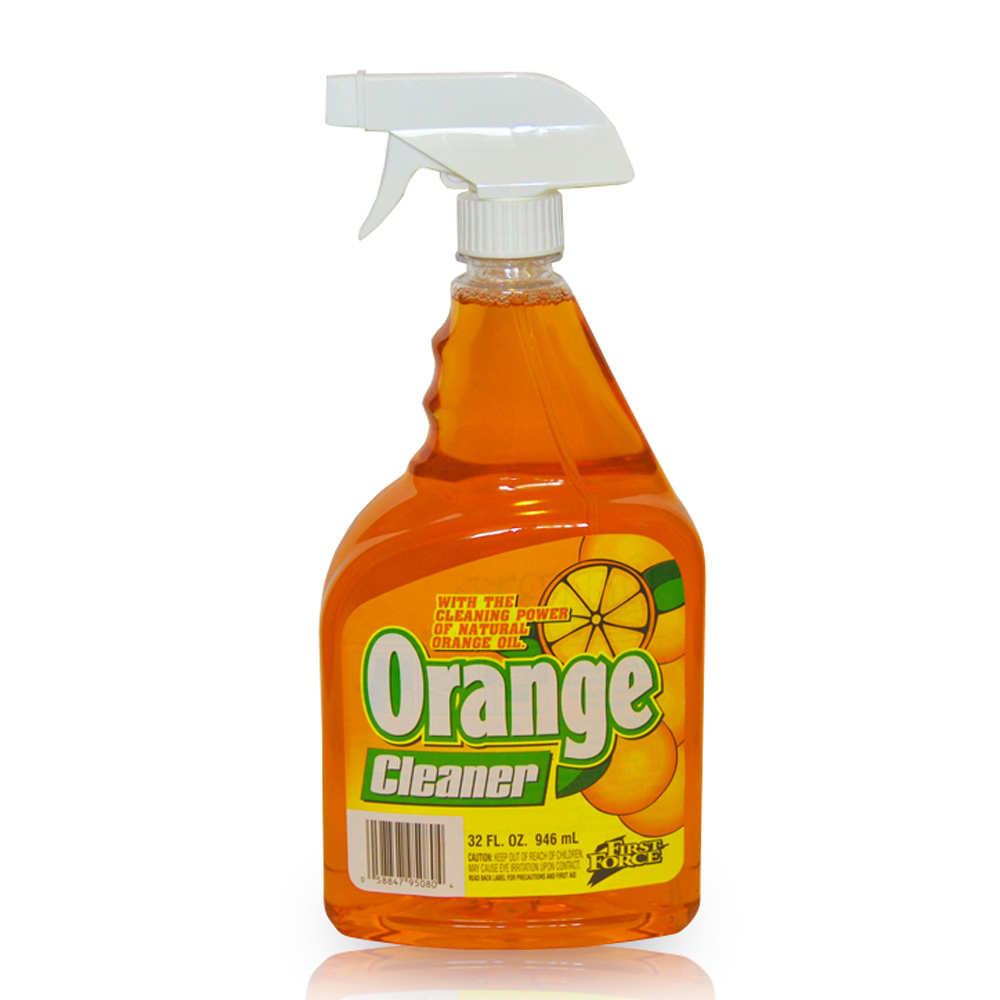 95080-4 First Force 32 oz. Orange All Purpose Cleaner Trigger Spray 12/cs - 95080-4 32z ORANGE AP CLEANER