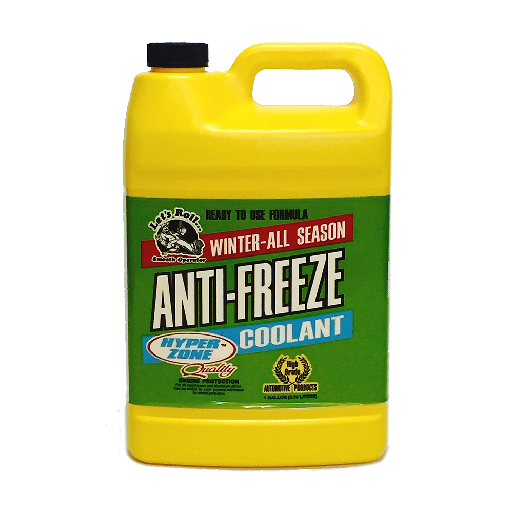 AF1 Hyper Zone 1 Gal. Winter-All Season Anti-Freeze Coolant 6/cs - AF1 ANTI-FREEZE HYPRZN ZERO DG