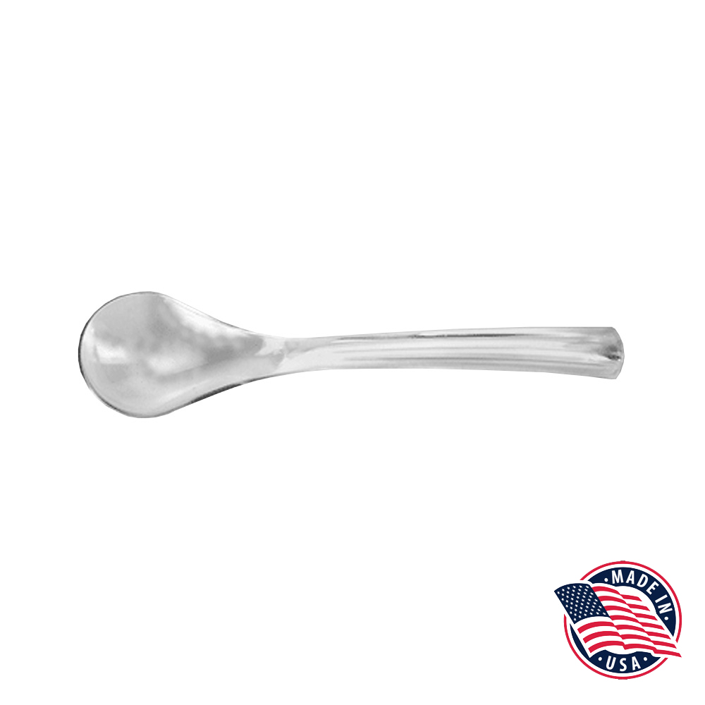 401 Clear 10" Light Weight Serving Spoon Bulk     144/cs - 401 LIGHT WEIGHT 10" SRV SPOON