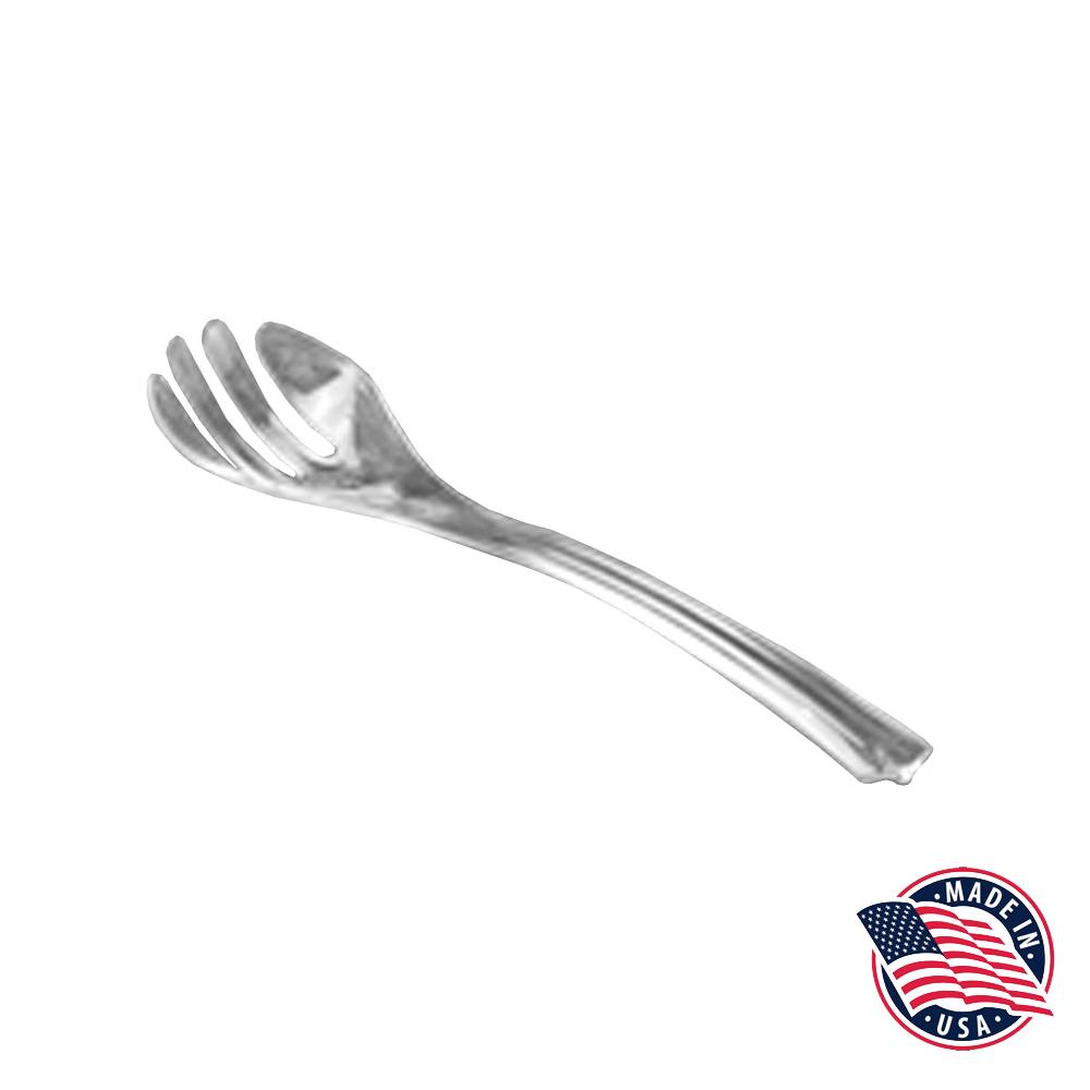 402 Clear 10" Light Weight Serving Fork Bulk      144/cs