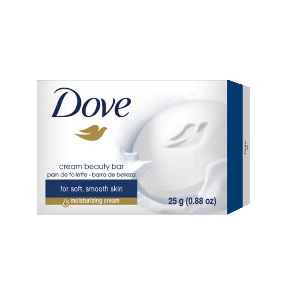 68899039 Dove 25g/.88 oz. Cream Beauty Bar Soap 288/cs