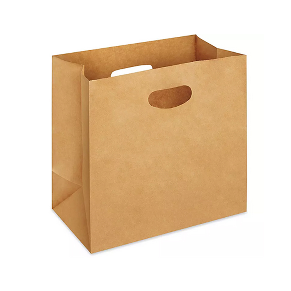 DCB7B10117Y Brown 14.5"x9"x17.25" Die Cut Handle Bag 200/cs