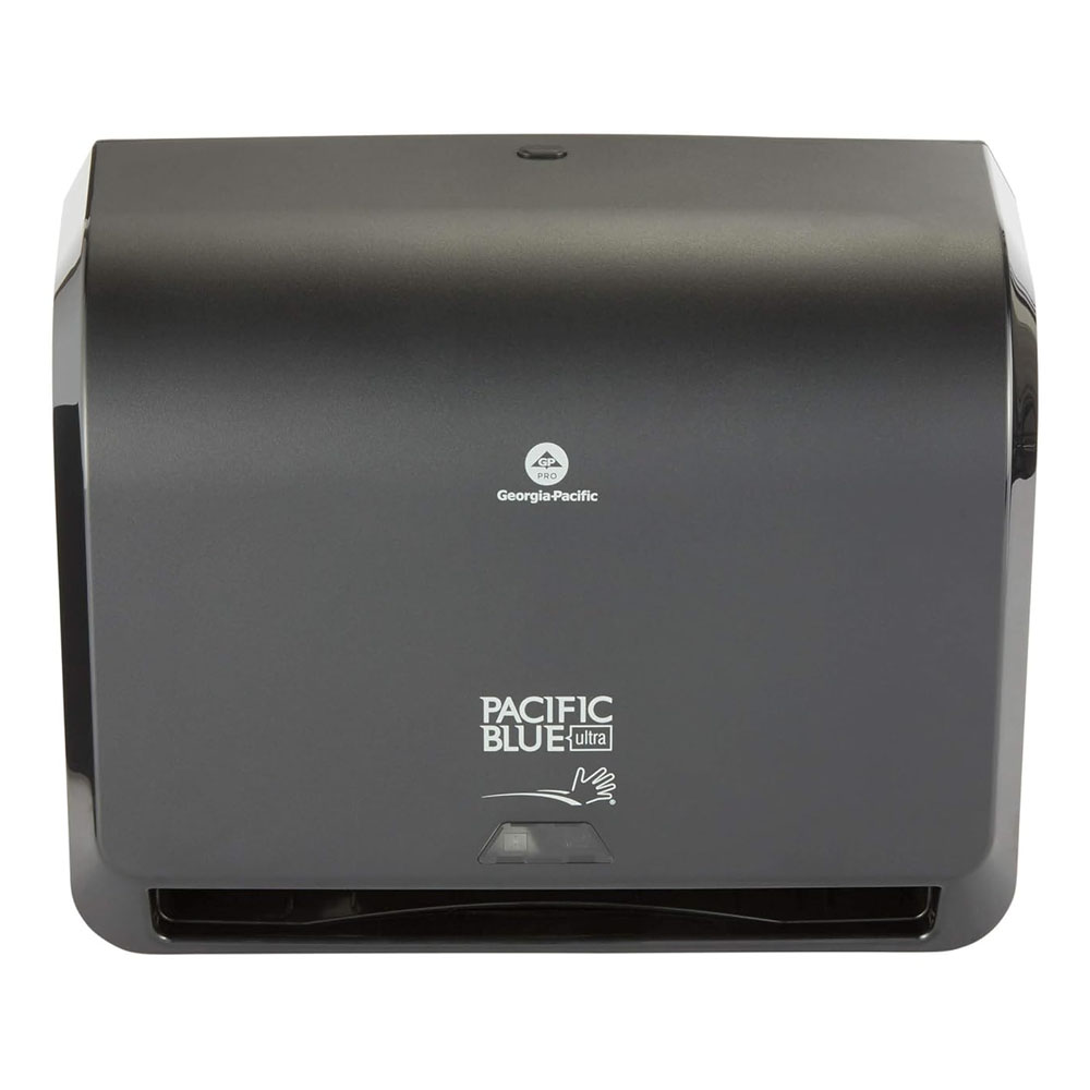 54518 Black 9" Mini Automatic Hands Free Paper    Towel Dispenser 1 ea.