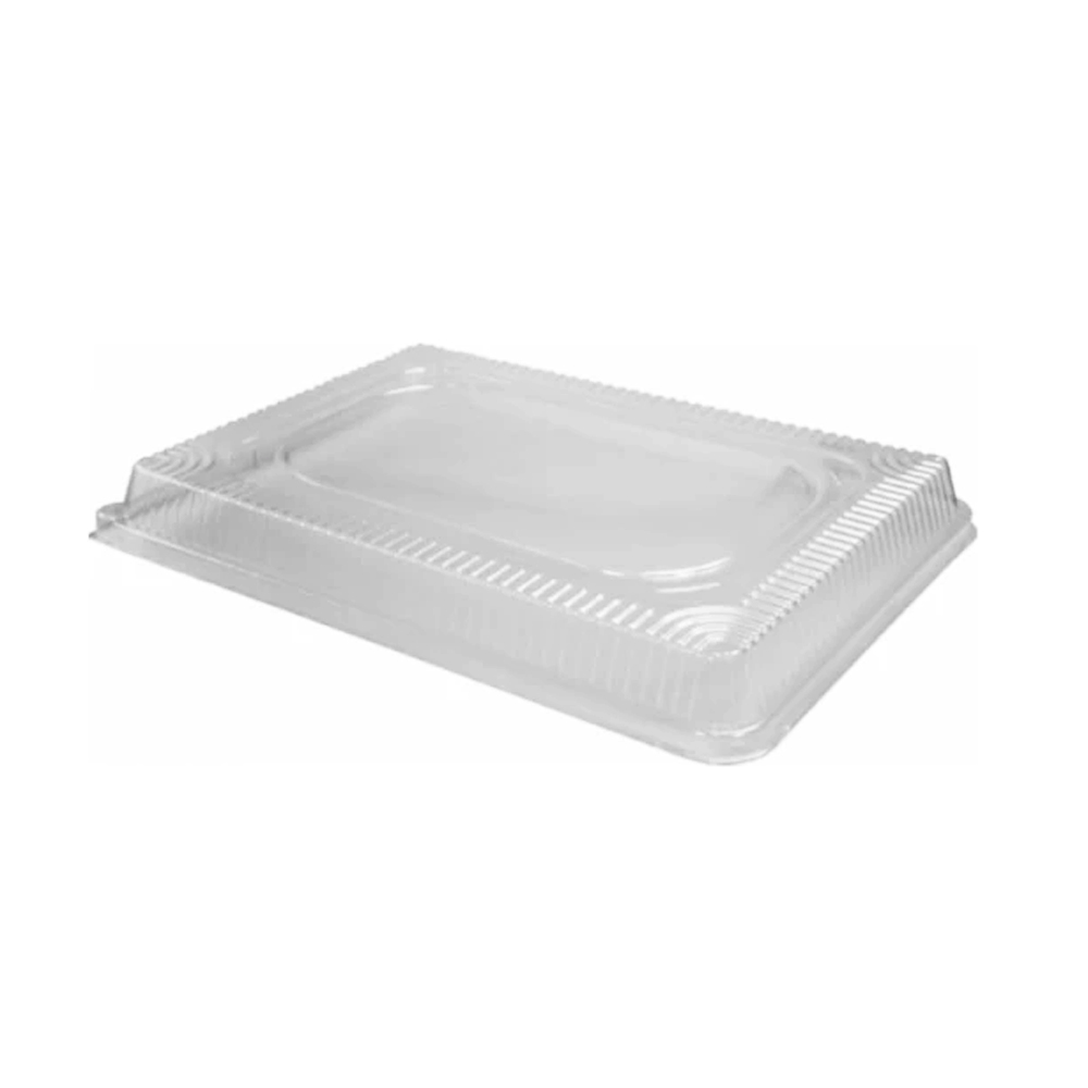 2750DL Clear Half Size Plastic Dome Lid for Sheet Cake Pan 2700 100/cs
