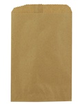 14926 Merchandise Bag 30 lb. Kraft 6"x9" Milly Paper 6/500 bd. - 14926 6X9 KRFT 30#  MILLY BAG