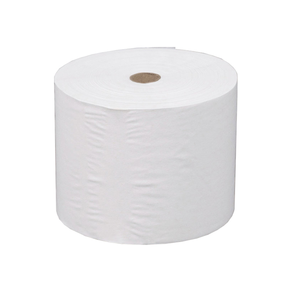 M1000 Morsoft White 2ply Coreless Bathroom Tissue Roll 36/cs - M1000 MORSFT 2P WHT CRELES TT