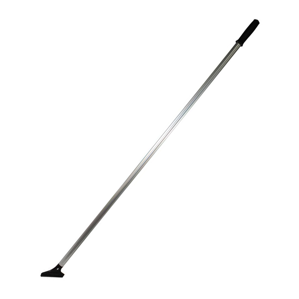 3449 Black/Silver 48" Long Handle Scraper 1 ea. - 3449 48"BLACK/SILVER SCRAPER