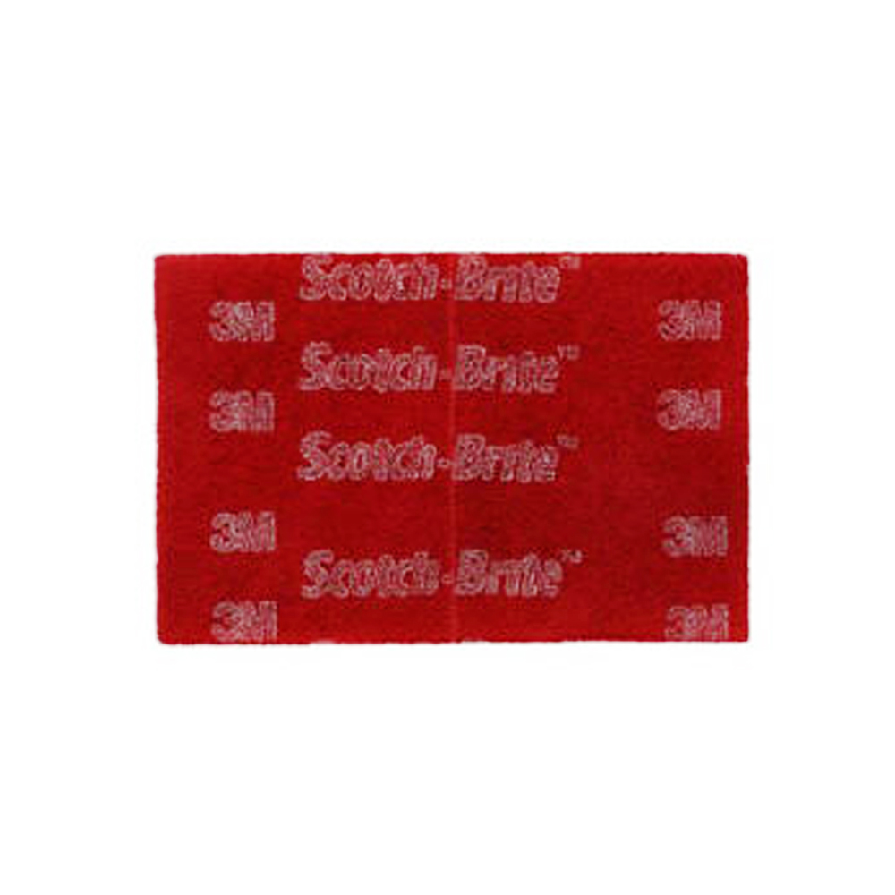 61500123239 Scotch-Brite Red 6"x9" General Purpose Hand Pads 3/20 cs