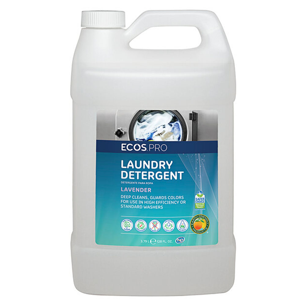 PL9755/04 Ecos Pro 1 Gallon Laundry Detergent w/  Lavander Scent 4/cs