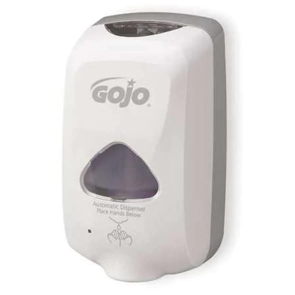 2740-12 White/Grey  Plastic TFX Automated Hands Free Soap Dispenser 1 ea. - 2740-12 GRAY"GOJO"TFX DISPENSR